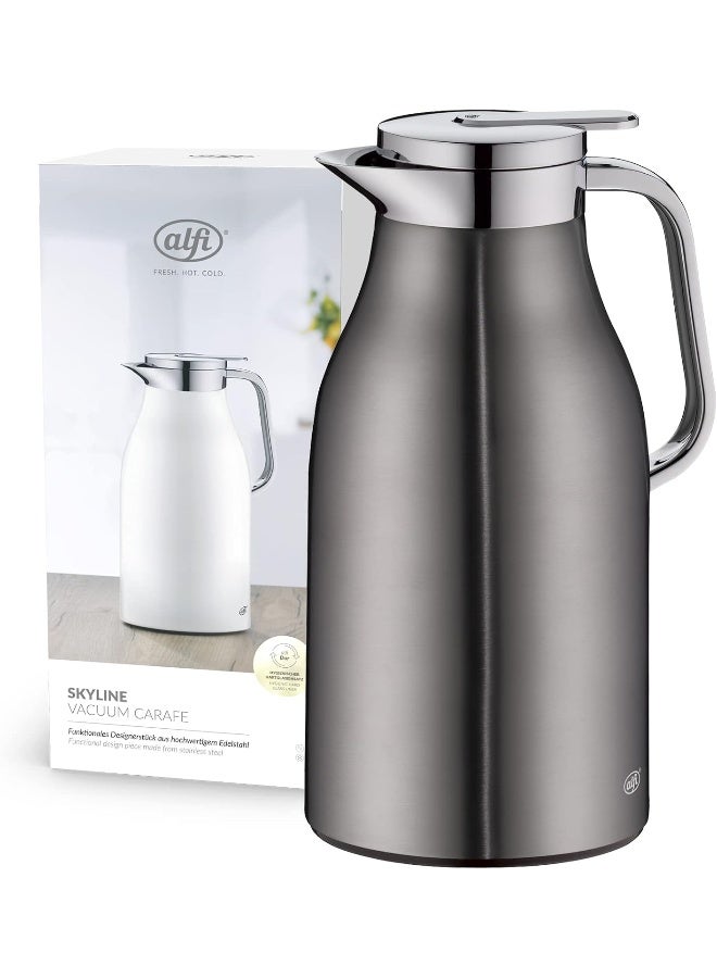 Alfi alfi Skyline 1.5 L, Cool Grey, Stainless Steel Vacuum jug  - Image 1