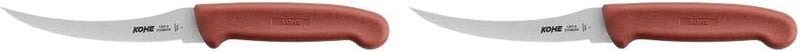 Stainless Steel Utility Serrated Chef/Kitchen Knife, Assorted (Pack of 2)
