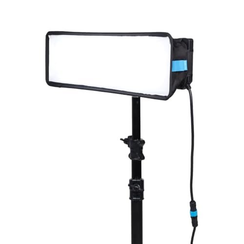 Nanlite PavoSlim 60CL 2X5 RGBWW LED Panel with Included softbox eggcrate LumenRadio - Image 1