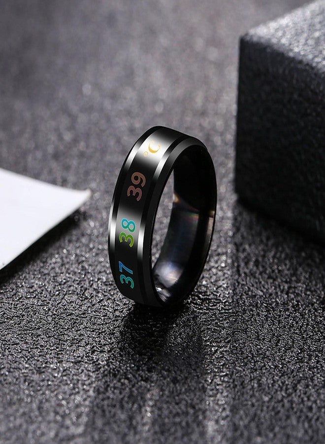 IGA COLLECTION Valentine Stylish Fashionable Latest Combo ECG & Black Temperature Ring W3 (19) - Image 4