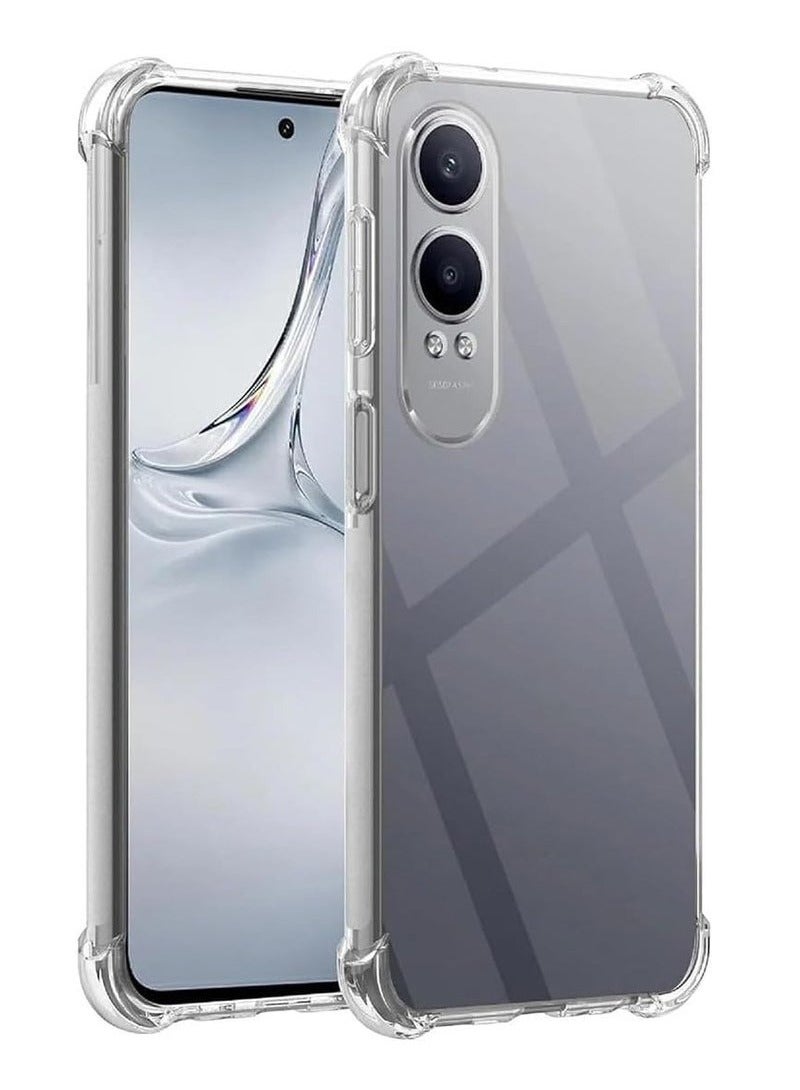 TIGER OnePlus Nord CE 4 Lite Case Cover | Ultra HD Clear | Shockproof Protective Bumper | Anti-Yellowing Transparent Shell | Slim & Lightweight | Scratch-Resistant TPU | Raised Corner Protection | Precise Cutouts | Wireless Charging Compatible | Durable Cover for OnePlus Nord CE 4 Lite - Image 1
