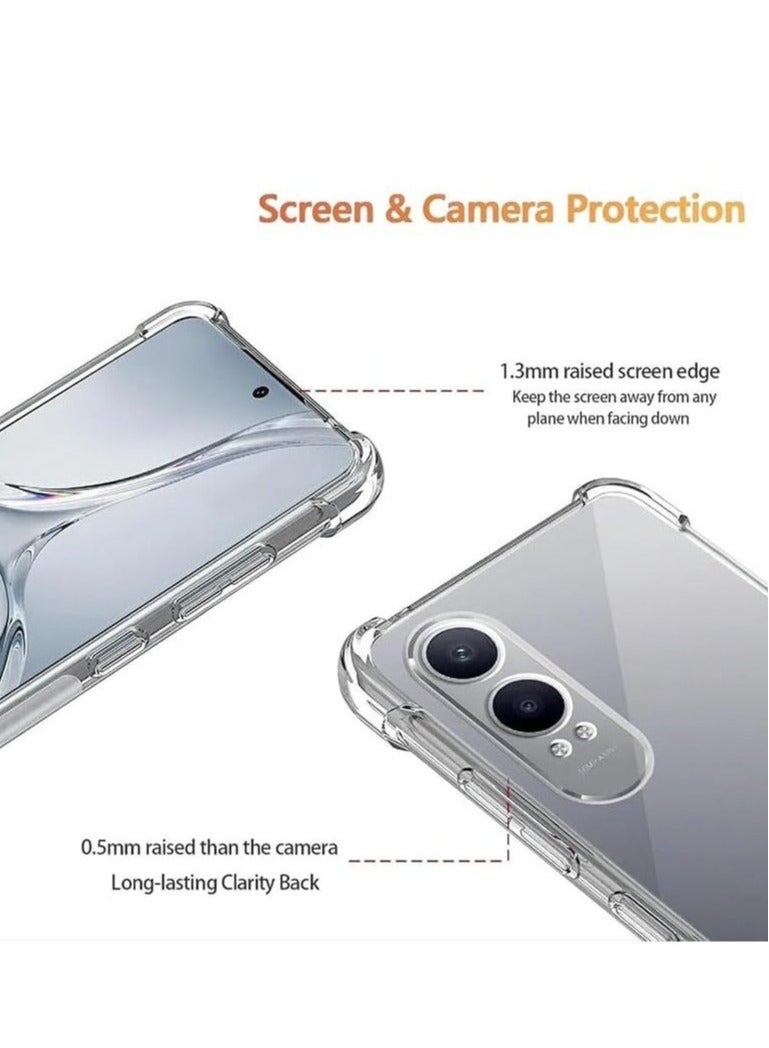 TIGER OnePlus Nord CE 4 Lite Case Cover | Ultra HD Clear | Shockproof Protective Bumper | Anti-Yellowing Transparent Shell | Slim & Lightweight | Scratch-Resistant TPU | Raised Corner Protection | Precise Cutouts | Wireless Charging Compatible | Durable Cover for OnePlus Nord CE 4 Lite - Image 4