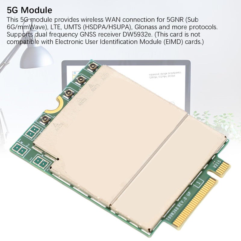 5G Module Wireless WAN Card PCIe M Key Network Laptop Compatibility with Latitude DW5932e - Image 5