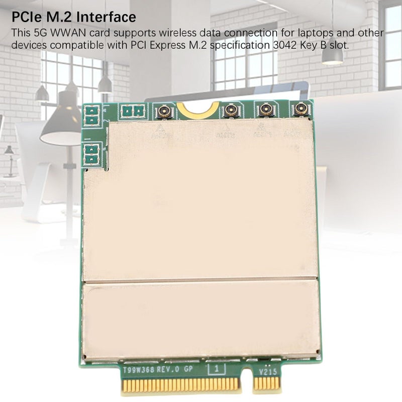5G Module Wireless WAN Card PCIe M Key Network Laptop Compatibility with Latitude DW5932e - Image 3