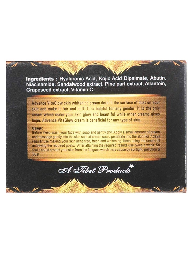 Vita Glow Advanced Night Cream For Skin Whitening - 30 Gm - Image 2