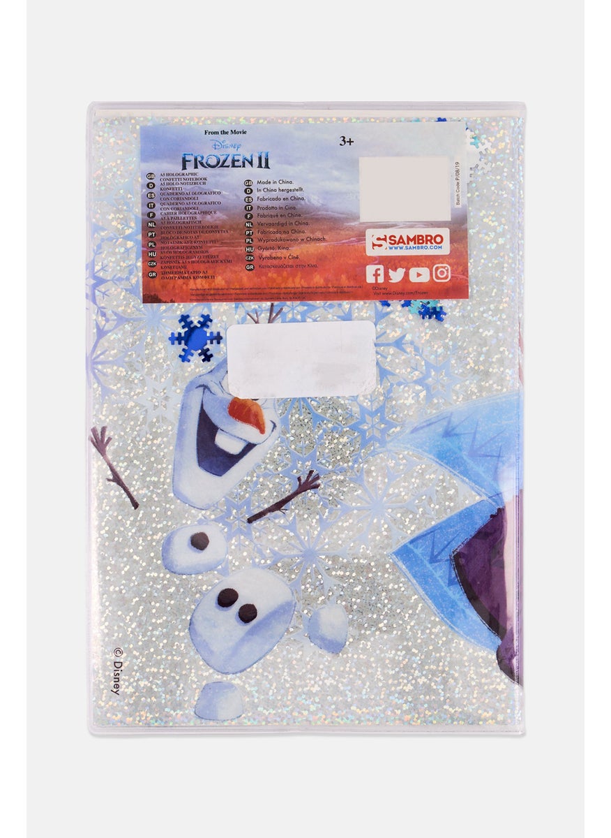 Disney - Frozen 2 Snow Sparkles A5 Confetti Notebook, Multicolor - Image 1