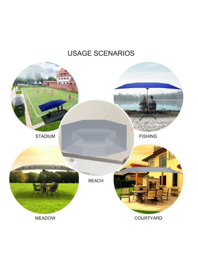 Generic - Portable Manual Car Tent Umbrella Sun Shade Roof Cover UV for Outdoor - Image 1