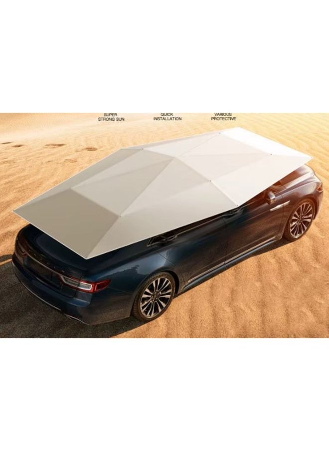 Generic - Portable Manual Car Tent Umbrella Sun Shade Roof Cover UV for Outdoor - Image 1