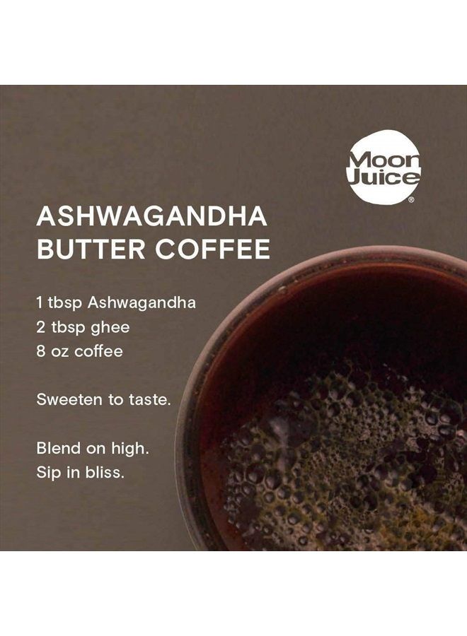 Moon Juice Ashwagandha Organic Ashwagandha Root Powder Extract Supplement (15:1 Extract) - Natural Stress Relief, Focus Support & Mood Support - Vegan, Non-GMO, Gluten-Free (72 Servings) - Image 3