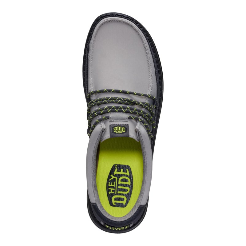 HEYDUDE Wally Guard Black/Moon Grey Size 11, Menâ€™s Shoes, Slip-on Loafers, Comfortable & Light-Weight - Image 3
