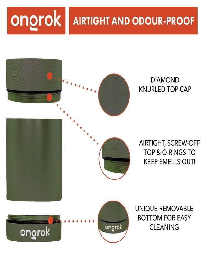 ONGROK Aluminum Storage Container, 180ml, Air Proof Jar to Preserve Smell and Aroma - Image 4