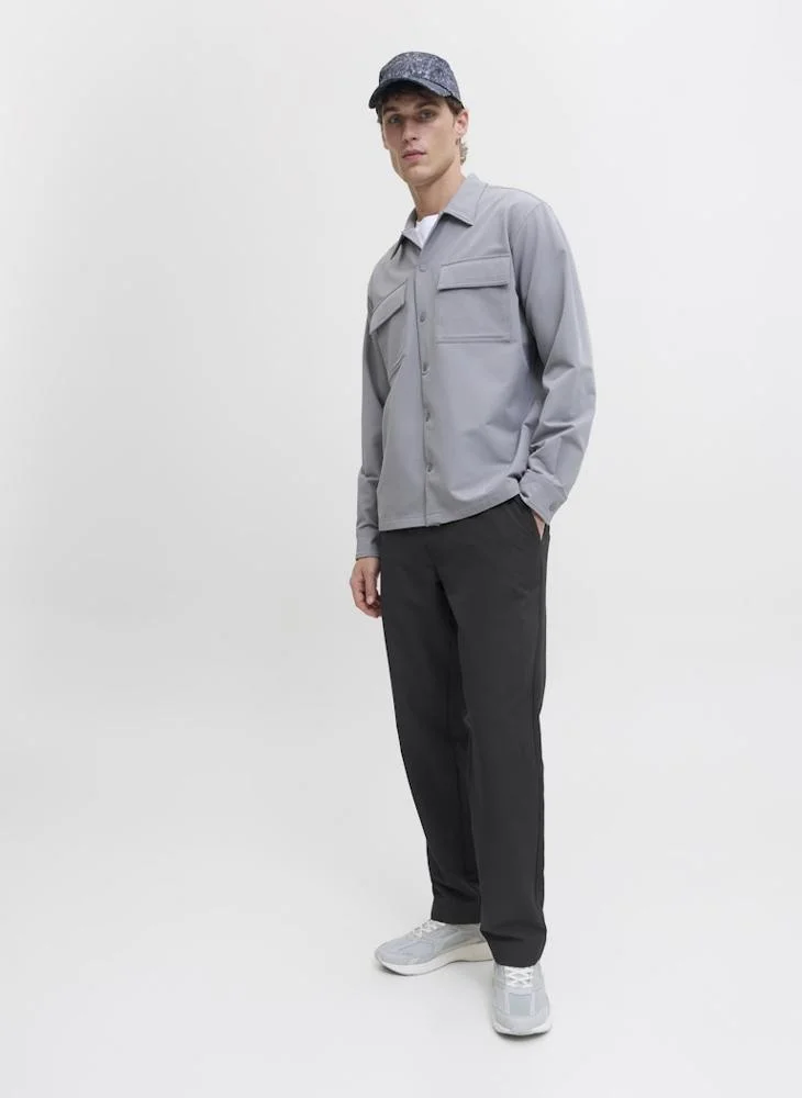 JACK & JONES Drawstring Straight Fit Pants