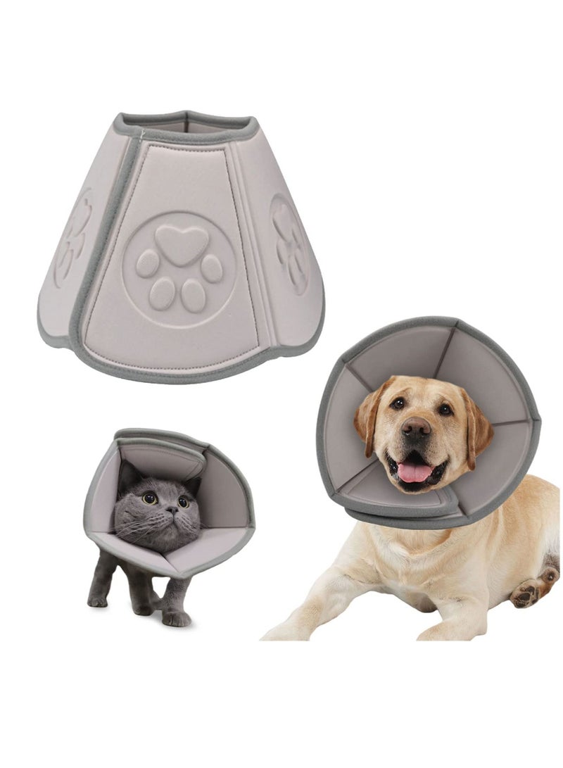Y&D MAKINGTEC Pet Collar Protector Recovery Cone for Dogs and Cats Anti-Scratch Anti-Bite Hood Supplies (Size: M)  - Image 1