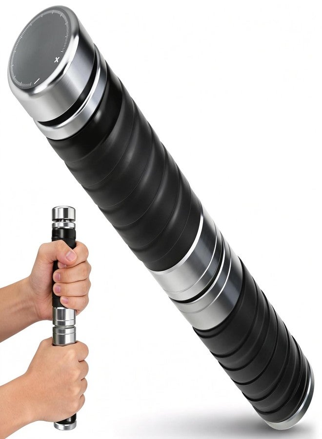 JKLESA Forearm Strengthener, Adjustable Resistance Forearm Wrist Strengthen Trainer, Sweat-resistant Wrapped Handle Grip Strength Trainer, Portable Exercise Equipment for Men and Women, No Weights Needed - Image 1