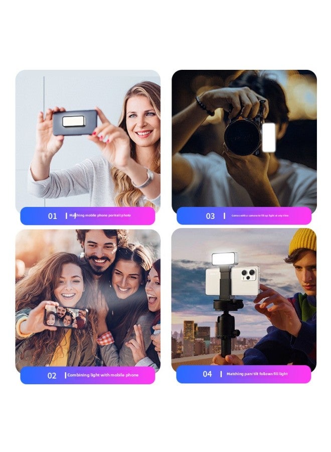 general Magnetic Absorption Fill Light Live Lighting Mobile Phone Photography Pocket Light Mini Tofu Portable Photo Video-Specifications:A8 Fill Light - Image 4