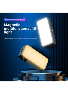 General Magnetic Absorption Fill Light Live Lighting Mobile Phone Photography Pocket Light Mini Tofu Portable Photo Video-Specifications:A8 Fill Light  - Image 2