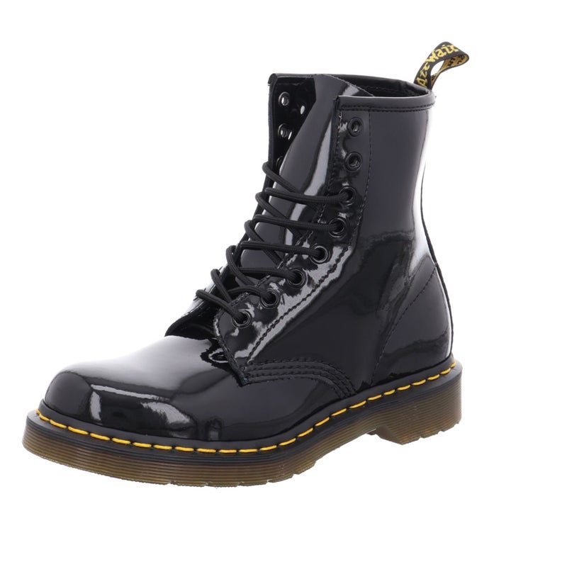Dr Martens Dr. Martens Women's 1460 W Patent Leather 8 Eye Boot  Black  9 - Image 1