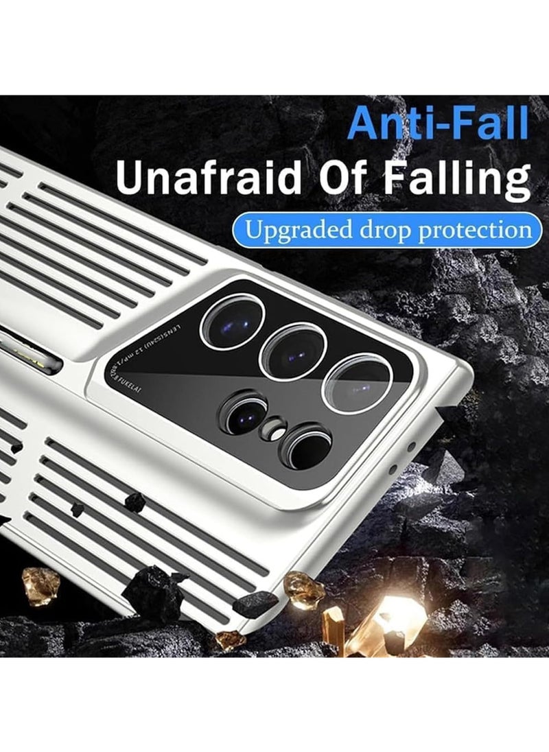 Generic - For Samsung Galaxy S25 Ultra Case, Hollow Heat Dissipation [PC Material] Stylish, Durable, and Wear-Resistant 2025-Black - Image 1