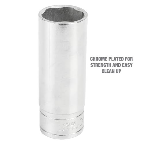 OEMTOOLS 25254 Oil Pressure Switch Socket, 1/2" Drive, Fits 1" and 1-1/16" Oil Pressure Switches, Accepts Oil Pressure Sending Units Up to 2-5/8" Long - Image 4