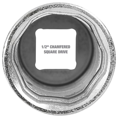 OEMTOOLS 25254 Oil Pressure Switch Socket, 1/2" Drive, Fits 1" and 1-1/16" Oil Pressure Switches, Accepts Oil Pressure Sending Units Up to 2-5/8" Long - Image 5