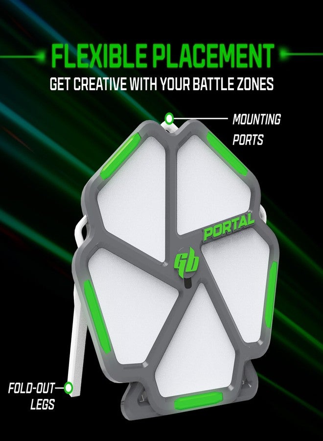 Gel Blaster Portal Smart Target System with Included App - Target System with Responsive LED Panels for 10 Plus Interactive & Multiplayer Games - Score & Stats Trackings - Ages 14+ - Image 5