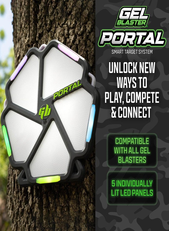 Gel Blaster Portal Smart Target System with Included App - Target System with Responsive LED Panels for 10 Plus Interactive & Multiplayer Games - Score & Stats Trackings - Ages 14+ - Image 2