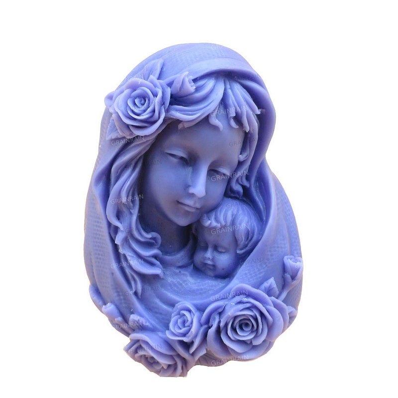 Mother Baby Soap Molds Silicone Soap Making Molds Craft Molds Resin Mold 12350