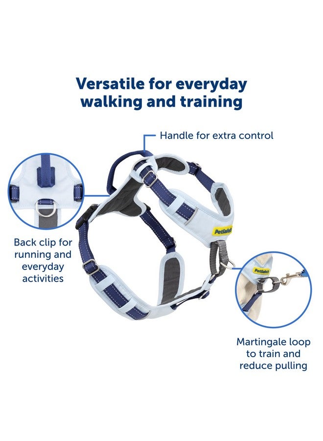 بيت سيف حزام PetSafe Easy Walk Comfort No-Pull Dog Harness ببطانة كاملة للجسم - مشي أفضل من أول استخدام - 5 نقاط تعديل مقاس صغير جدًا، وردي - Image 4