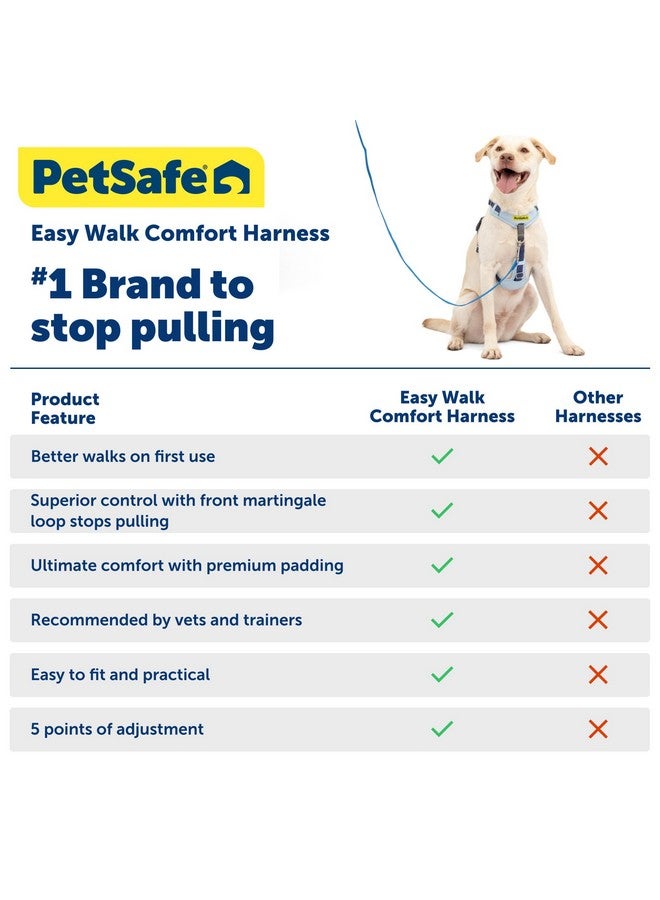 بيت سيف حزام PetSafe Easy Walk Comfort No-Pull Dog Harness ببطانة كاملة للجسم - مشي أفضل من أول استخدام - 5 نقاط تعديل مقاس صغير جدًا، وردي - Image 5