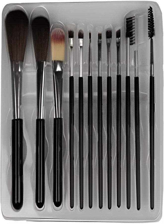 SOLDTRUE Premium Makeup Brush Set Of 12 Pieces For Professional Party Makeup Foundation Eyeshadow Ebbrow mascara Brushes Face Powder Brush (Multicolor) - Image 3