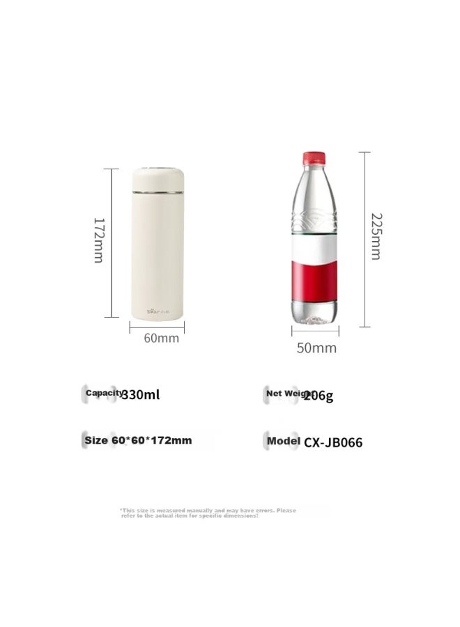 Bear Insulated Stainless Steel Large Capacity Water Cup Portable Tea Cup Men And Women Cup Children 330ml - Image 1
