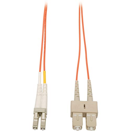Tripp Lite Duplex Multimode 62.5/125 Fiber Patch Cable (LC/SC), 10M (33-ft.)(N316-10M) orange - Image 4