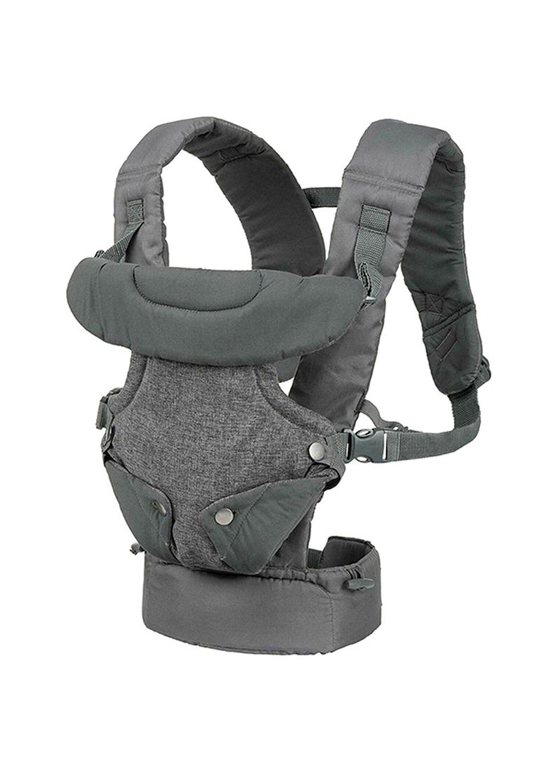 infantino 4-In-1 Flip Advanced Convertible Baby Carrier, Grey, Can Carry (3.6-14.5 Kgs) - Image 1