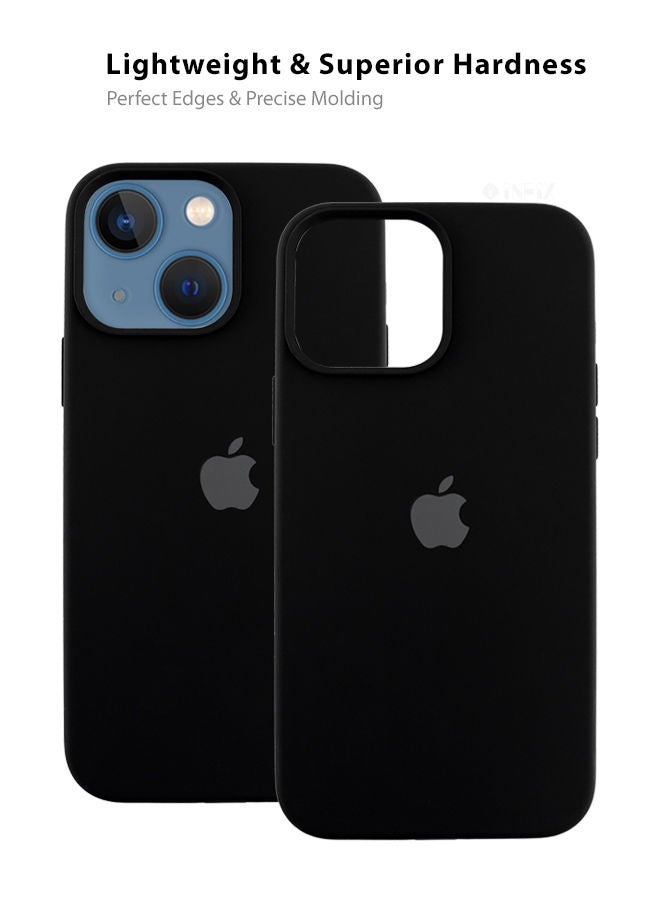 INEIX Logo Compatible Silicone Case Cover For Apple iPhone 13 Black - Image 5