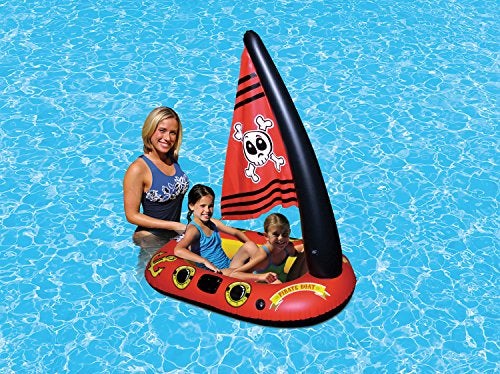 Poolmaster Pirate Boat Swimming Pool Float - Image 3