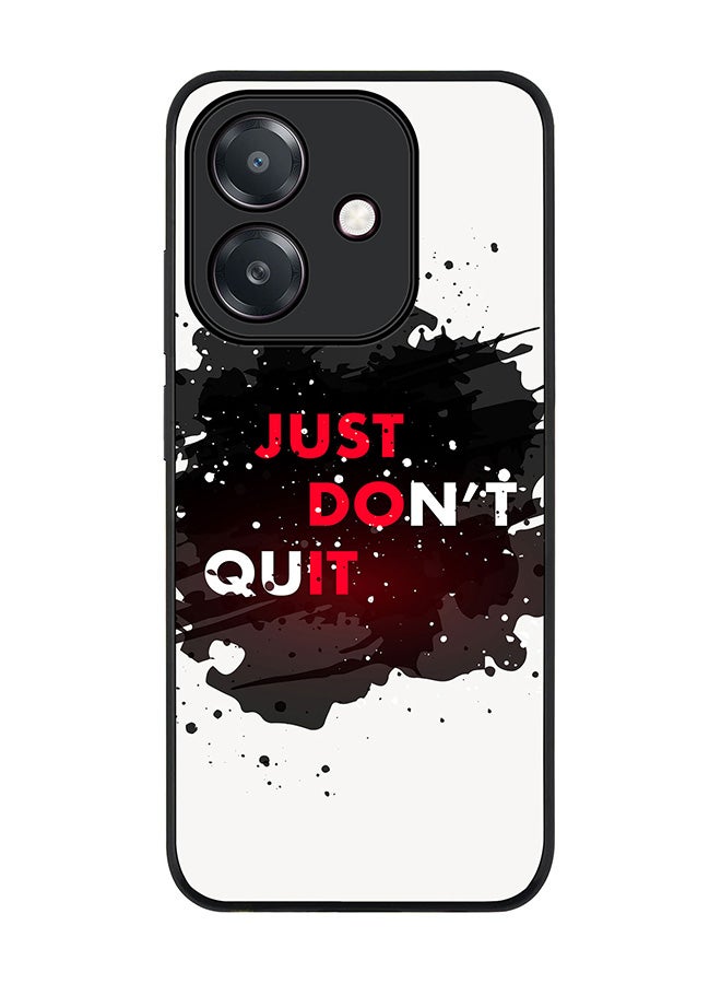 Stylizedd For Oppo A5i Case,Slim fit Camera Protection, Shockproof Thin Phone cover  - Just don't quit