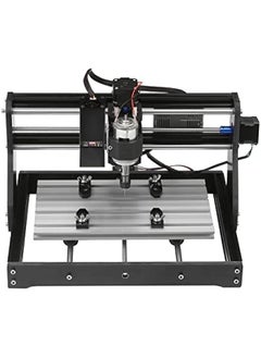 CNC 30*18 Pro Router Kit GRBL Control 3 Axis Offline Controller 80W Laser Module Engraver Plastic Leather Acrylic Copper Soft Metal Wood Carving Milling Cutting Engraving Machine XYZ Working