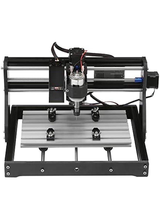 Topleo - CNC 30*18 Pro Router Kit GRBL Control 3 Axis Offline Controller 80W Laser Module Engraver Plastic Leather Acrylic Copper Soft Metal Wood Carving Milling Cutting Engraving Machine XYZ Working - Image 1