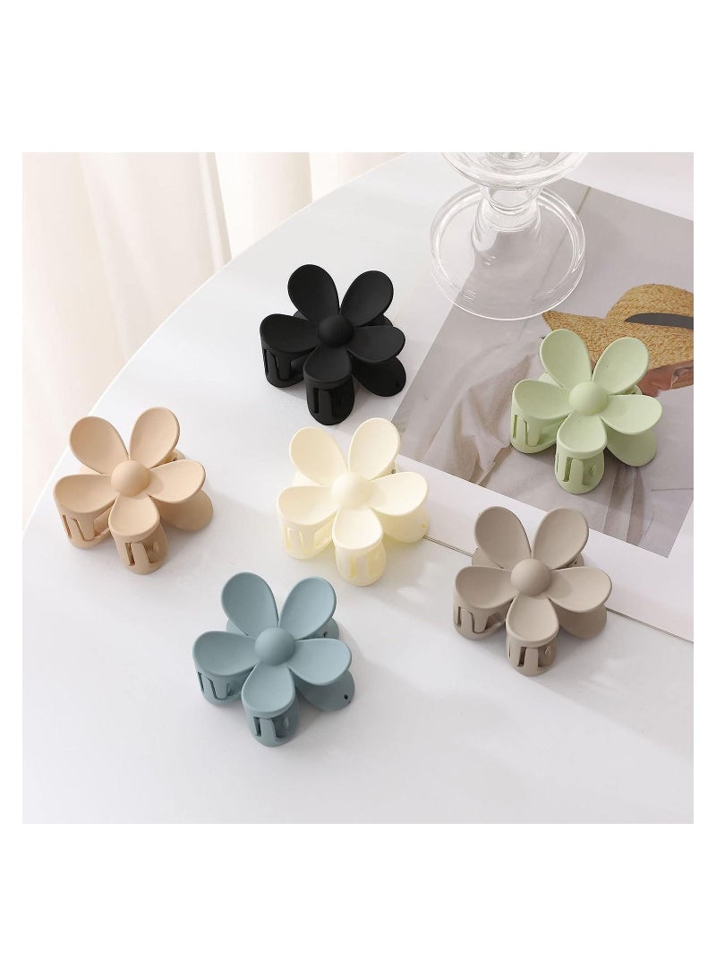 ORiTi Large Claw Clips For Women Thick Hair, Big Cute Dasiy Hair Clips, Non Slip Strong Hold For Women Thin Hair - Image 5