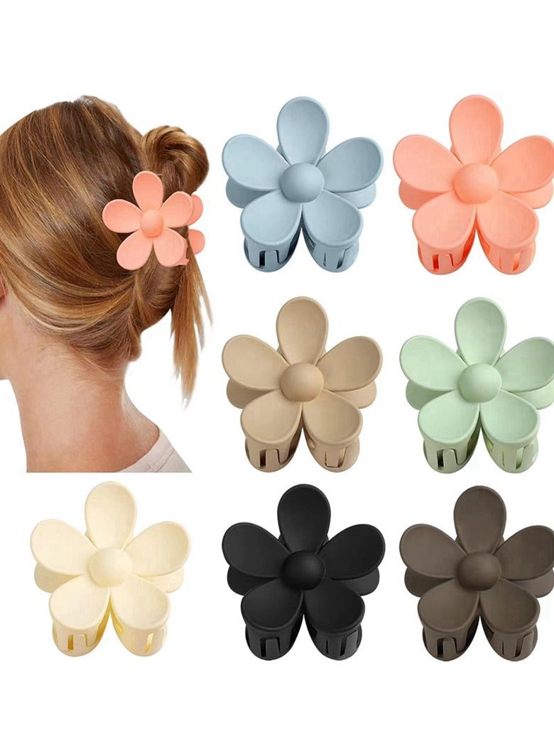 ORiTi Large Claw Clips For Women Thick Hair, Big Cute Dasiy Hair Clips, Non Slip Strong Hold For Women Thin Hair - Image 1