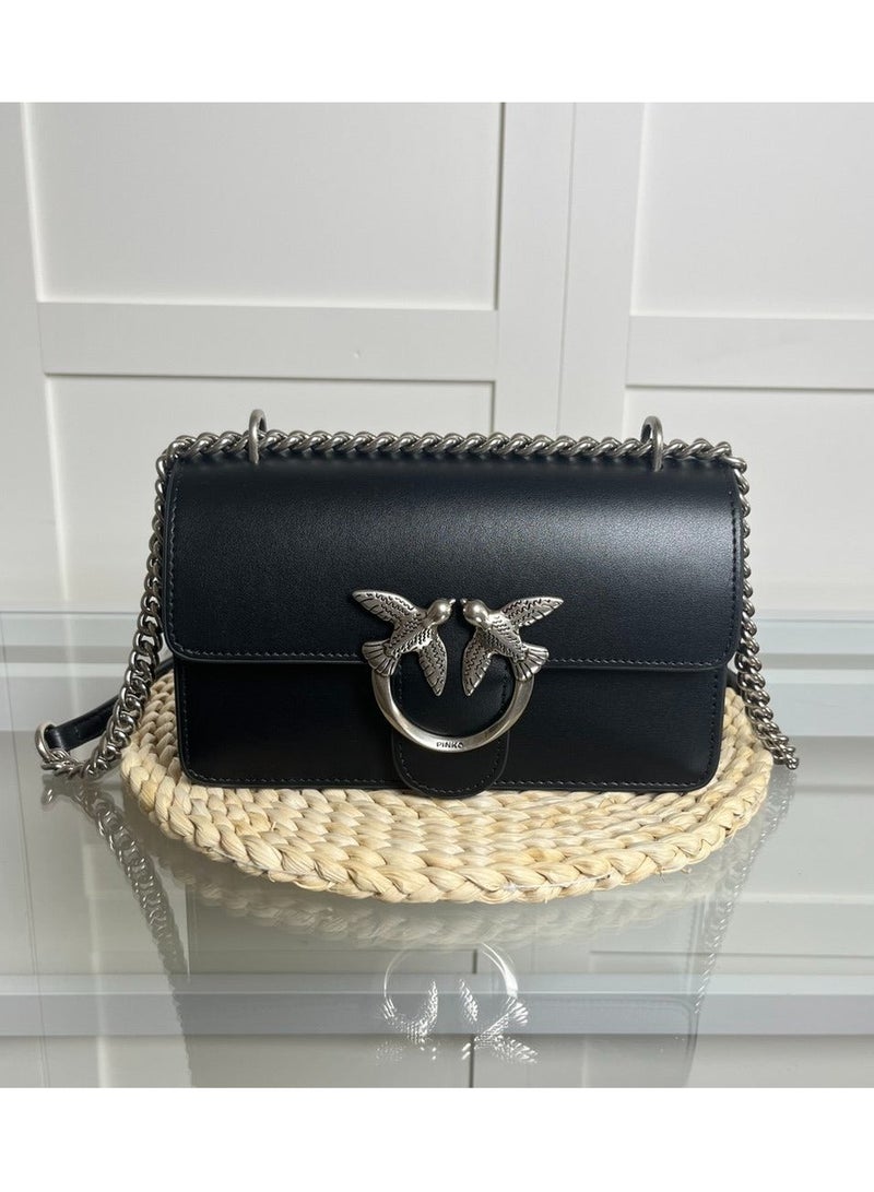 Pinko Classic Chain Crossbody Shoulder Bag 21*13*7cm - Image 1