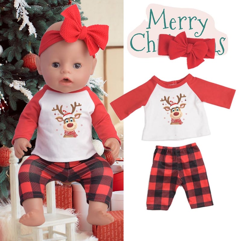 Sweet Dolly Baby Doll Accessories, 5 Set of Doll Clothes, Dress, Bodysuits Outfits for 15 Inch to 18 Inch Dolls, 15 Inch Baby Dolls, 11 PCs in Total Doll Clothes and Accessories - Image 3
