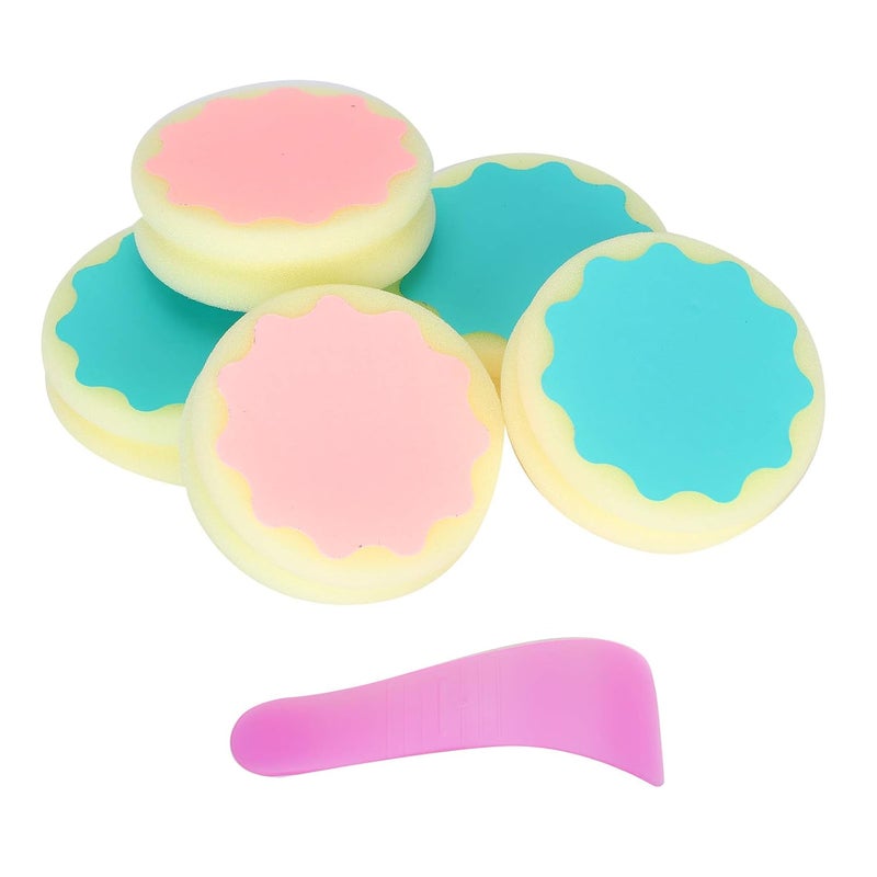 Betued Hair Remover Sponge Hair Removal Sponge Depilation Pad Double Sided Depilation Pad Reusable Lightweight Depilation Tool Shave Sponge Hair Removal Tool Arm and Body Physical Hair Removal Tool