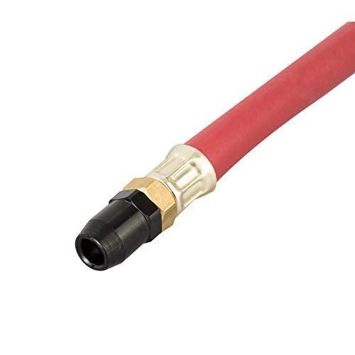 Steelman Straight Air Chuck Tire Inflator with Built-in Gauge and 12-inch Hose, Measures 10-90 PSI, Push-on Chuck, Steel Casing with Brass Fittings - Image 4