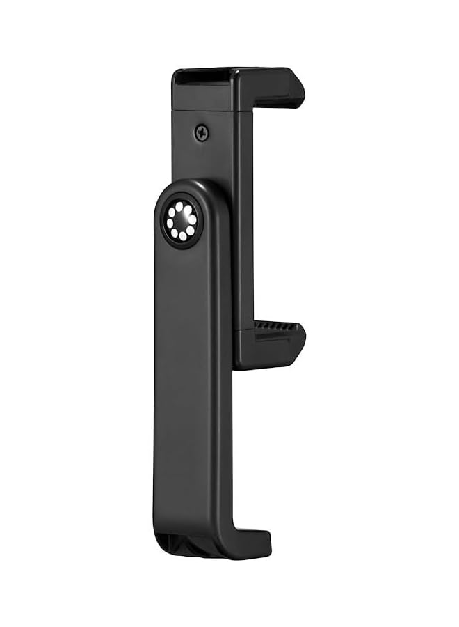erorex Griptight 360 Phone Mount Compact And Durable Smartphone Mount With 1 4 20” Thread And Double Accessory Shoe Mount Suitable For Smartphone From 6.7 To 8.8 Cm Black  - Image 1