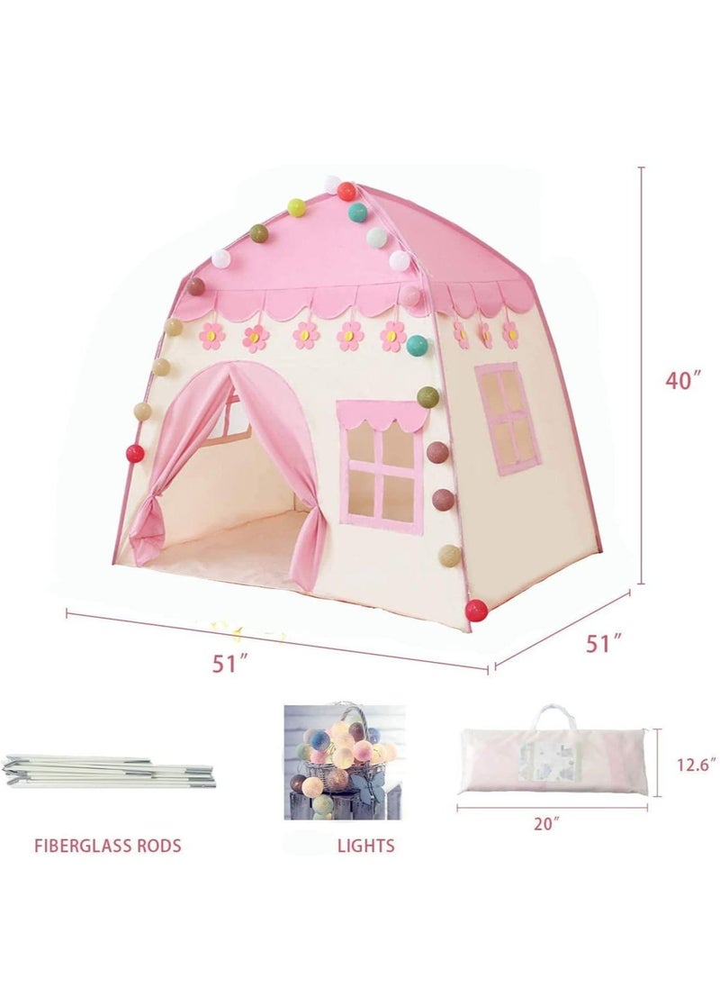 RollsTimi  - Girls Princess Tent Children's Birthday Present Dream Castle - Image 1