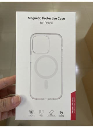 MagSafe Magnetic Mobile Phone Case Iphone16 Magnetic Case Touch Button Case For Apple 16Pro 15 Hard Case-Color:Magnetic Shell With Large Holes And Transparent (with Packaging Box)-Applicable Model:iphone11pro Max - pzsku/Z0894CAA6BF635BA416BEZ/45/_/1742203813/42a937fe-e56e-43e6-bf14-8a54c8d1f185