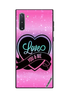 Protective Case Cover For Samsung Galaxy Note10 5G Love You And Me Design Multicolour