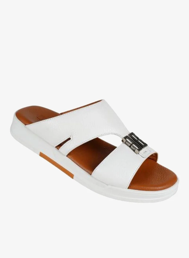 Barjeel Uno 008-3596 Barjeel Uno Mens Arabic Sandals B122 White