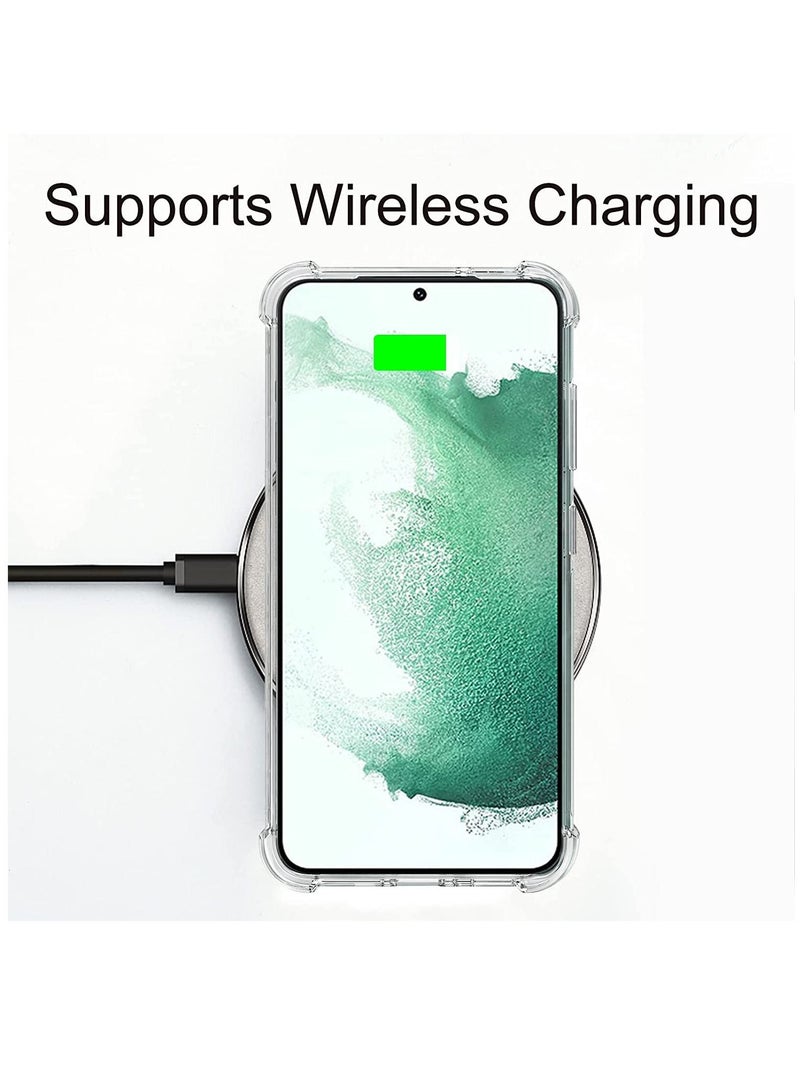 DUSALA Samsung Galaxy S23 Plus Case Clear Transparent Flexible TPU with Shock-Absorbing Corners Cell Phone Cover for Samsung Galaxy S23 plus(Clear) - Image 5